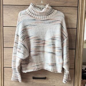 a.n.a Multicolor Cowl Neck Sweater